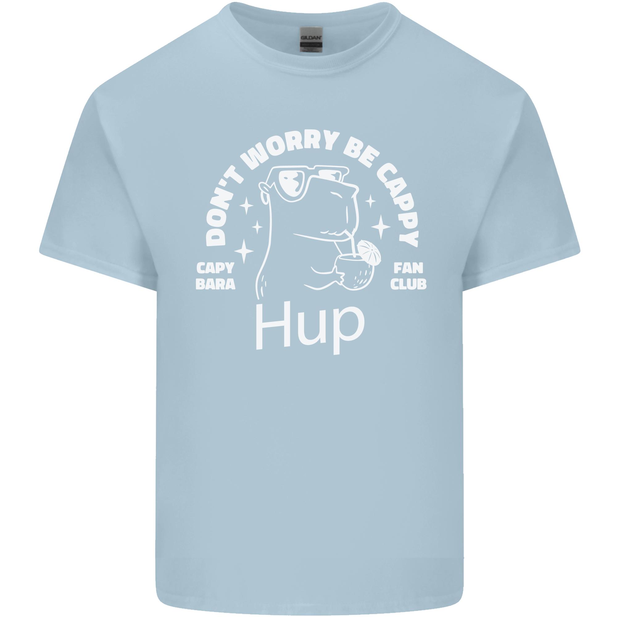 Be Cappy Funny Capybara Unisexs Light Cotton TShirt S