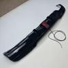 BMW 3 Series E90 Rear Diffuser with Lights, Single Side Double Outlet, Original Replacement Modified Body Kit.