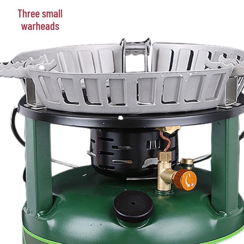 Outdoor Dual-Fuel Camping Stove