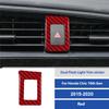 For Honda Civic 10th Gen 2015-2020 Car Stickers Stainless Steel Trim the Front Air-conditioning Outlet Decoration Cover Trim