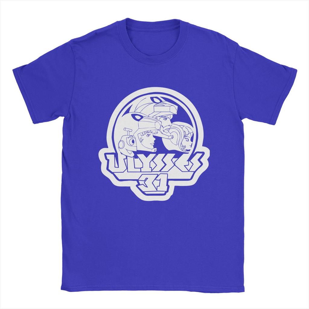 Ulysses 31 T-Shirt Men Cartoon Amazing Pure Cotton Tee Shirt Round Collar Short Sleeve T Shirts Plus Size Clothes