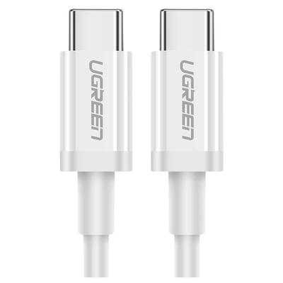 Ugreen Us264 USB-C To USB-C Cable, 60W, 2M (White)