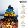 1PC Scooby-Doo Camp Scare Outdoor Flannel Blanket Soft Plush Decor for Picnics, camping,Bedroom, Playroom, Office1174A