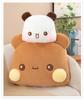 One Two Boo Boo Emoji Plush Pillow - Cute Sleeping Doll with Big Head