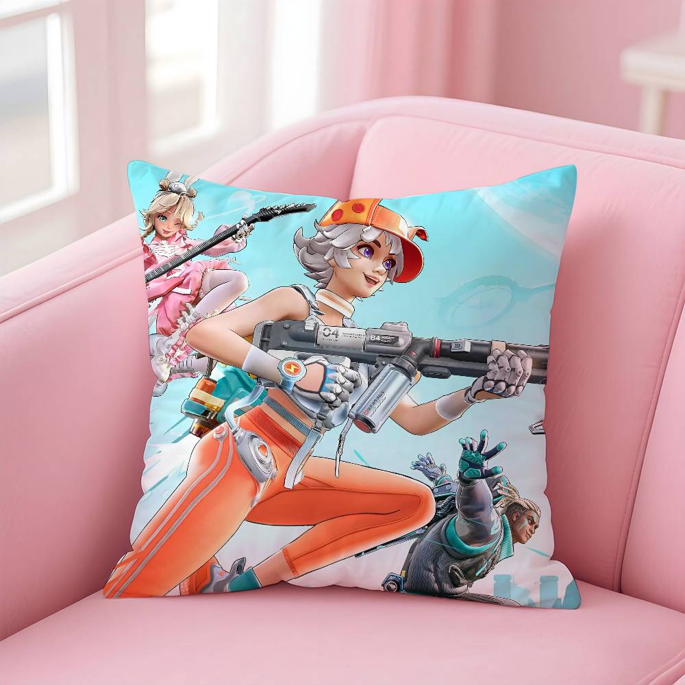 

GameS Farlight 84 Anime Pillow Case Comfort Sofa Bed Silky Elegant Invisible Zipper Custom Decorative Cushion Cover 16x16Inch