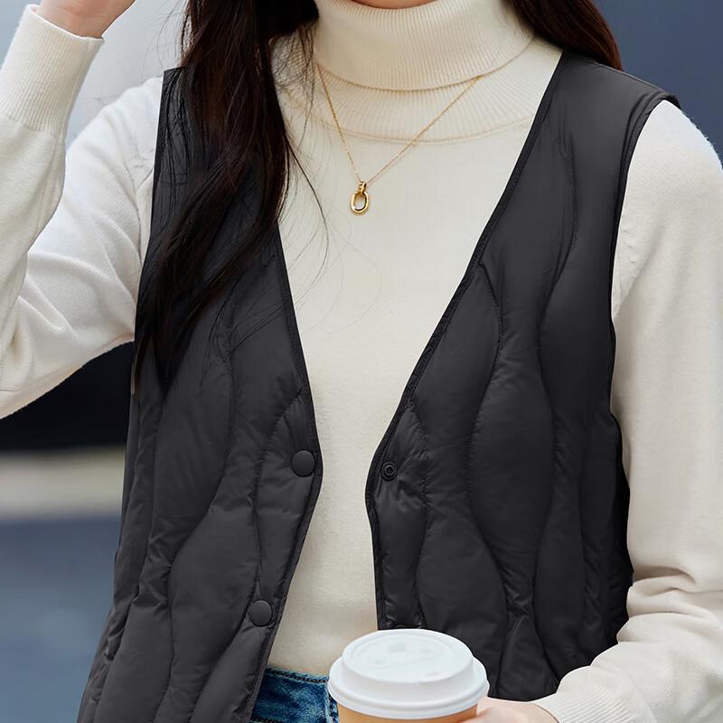 Women's Casual Short Down Vest