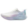 Li Ning Red Hare 9 PRO Tekstylne Odblaskowe Sprężyste Niskie Buty do Biegania Damskie Białe ARPW002-14