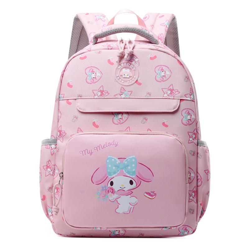 

Elementary school schoolbag girl new cartoon cute backpack large capacity weight reduction children s backpack рожевий