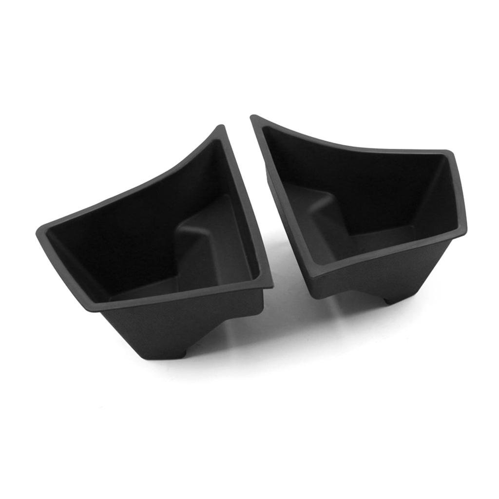 2 stücke Hinten Seite Lagerung Box Trunk Organizer Stamm Lagerung Bins mit Abdeckung Ersatz für Tesla
