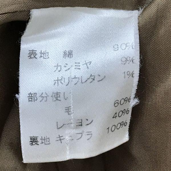 Made in Japan Leilian Cashmere Blend Corduroy Tailored Jacket 11 Women L Brown Both Side Pockets Leilian(USED)