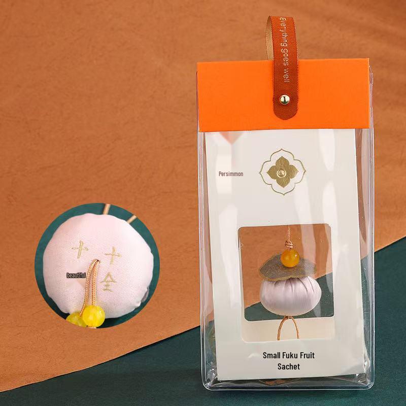 Persimmon Scented Pouch: Lucky Year of the Snake Charm and Gift