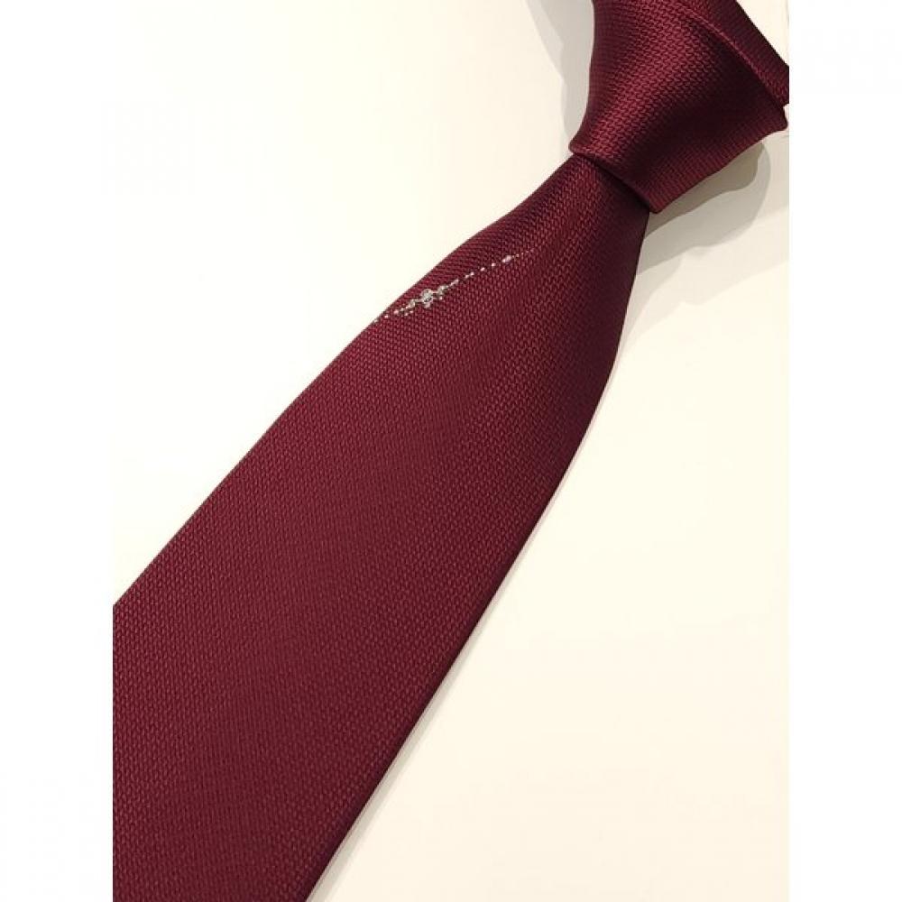 Daks Diagonal Wine Tie 2026 Ss  Dmg1acf1206r2 