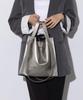 [SETUP7] [BEAURE] Cow Leather Tote Bag with 2 Handle Designs and Thin Gusset, B-22197 (Mini Size Special Order) 225500209 MULTIFREE