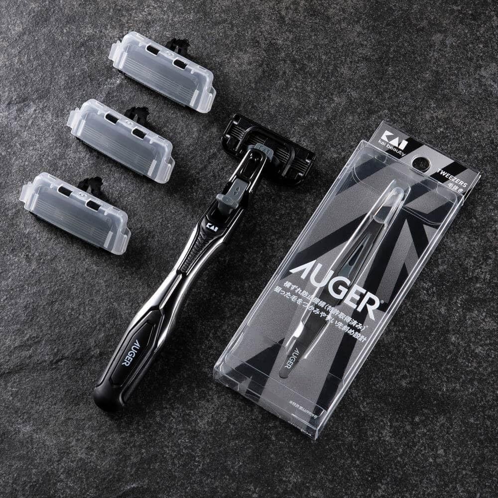 AUGER Face Care Set (with Eyebrow Razor)