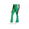 Adidas Originals Slim Fit Flared Casual Pants Women Bottoms Green JG8046