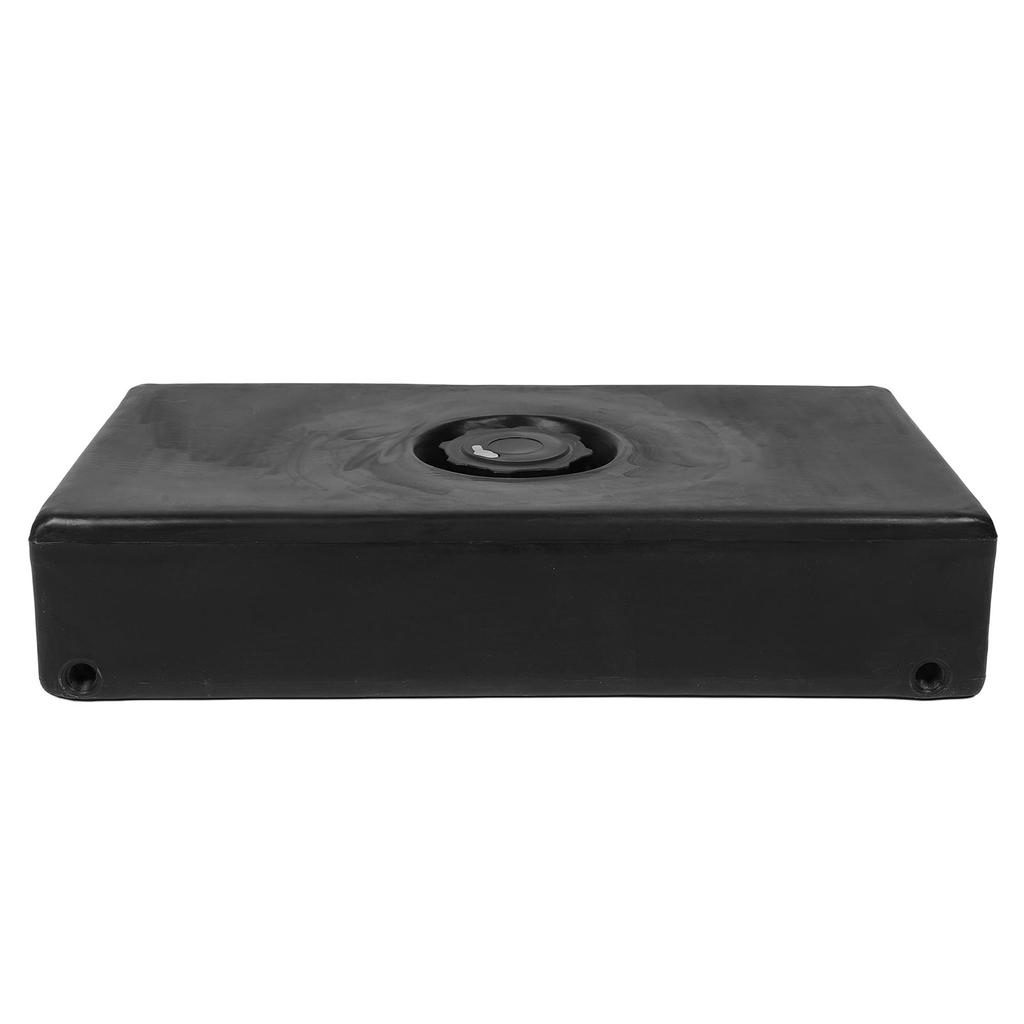 26 X 13.4 X 5.5in RV Water Holding Tank 8 Gallons Leakproof Impact Resistance Black for RVs