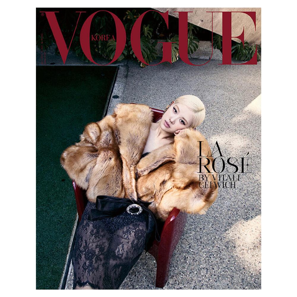 Предзаказ журнала VOGUE Июль 2026 Обложка BLACKPINK РОЗЕ A ver.