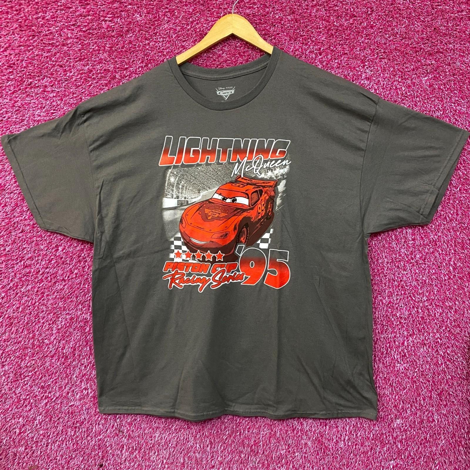 Футболка Disney Pixar Тачки Молния Маккуин Кубок Поршня 95 3XL