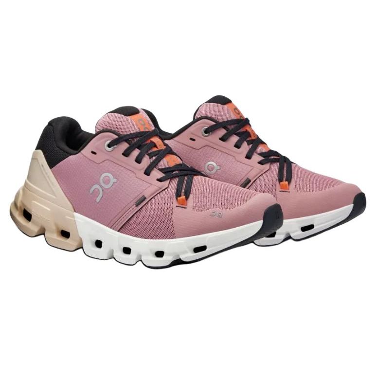 On Running Cloudflyer 4 Rosa Polvo Arena (De las mujeres) Zapatillas de Mujer 71.97932