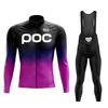 2026 Autumn Breathable Cycling Suit Set  Men's Long Sleeve Sports Shirt Set Maillot Ciclismo Road Cycling Quick Drying 001