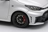 Maquilhagem EIDOLON Escala Toyota GR Yaris RZ Alto Desempenho 2024 Acabamento Mica Branco Pérola Platina EM762B 1/43 (Modelo finalizado)