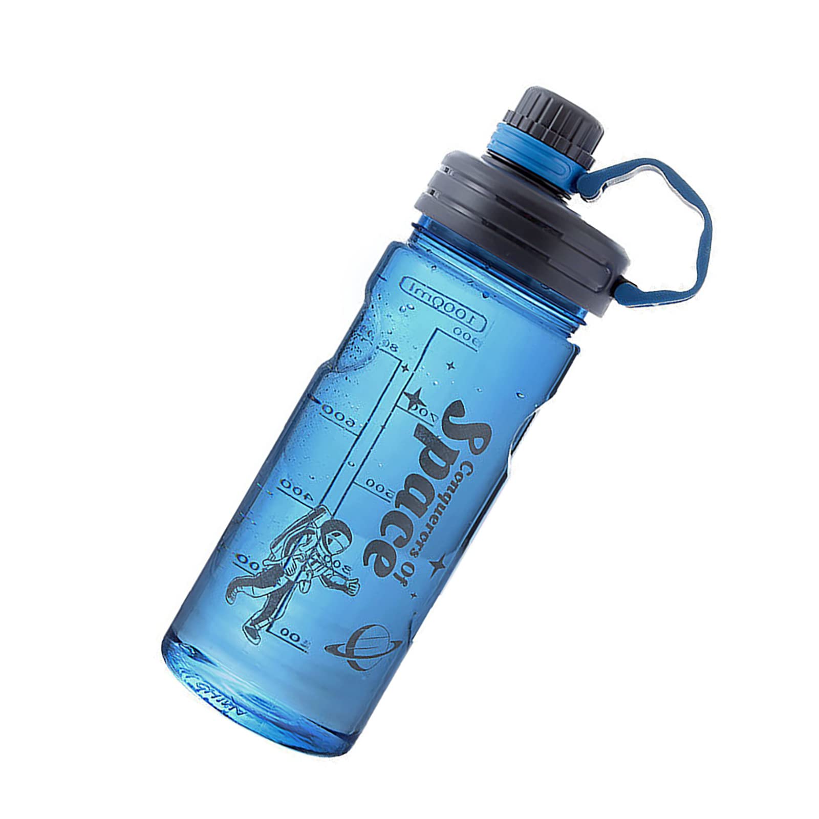 

2 Liter Water Bottle, Large Capacity (2000ml), Graduated, BPA-Free, Leak-Proof, Sports Water Bottle with Tea Strainer, Perfect for Outdoor