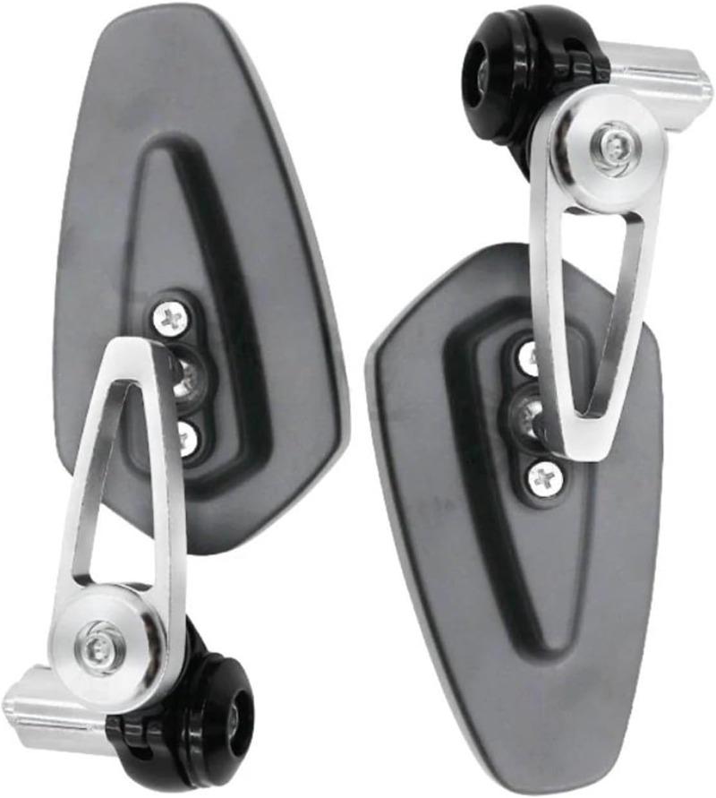 1 Pair 7/8" 22mm Motorcycle Rearview Mirrors Universal Scooter Bar End Handlebar Mirror Rear View Mirror Accessories