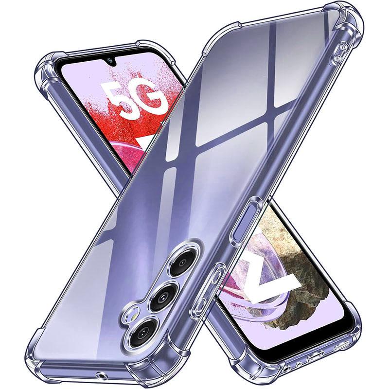 

Прозрачный противоударный силиконовый TPU чехол для Samsung Galaxy S25 S24 S23 S21 FE S22 Plus Ultra Задняя крышка Корпус для S 25 24 23 22 S23