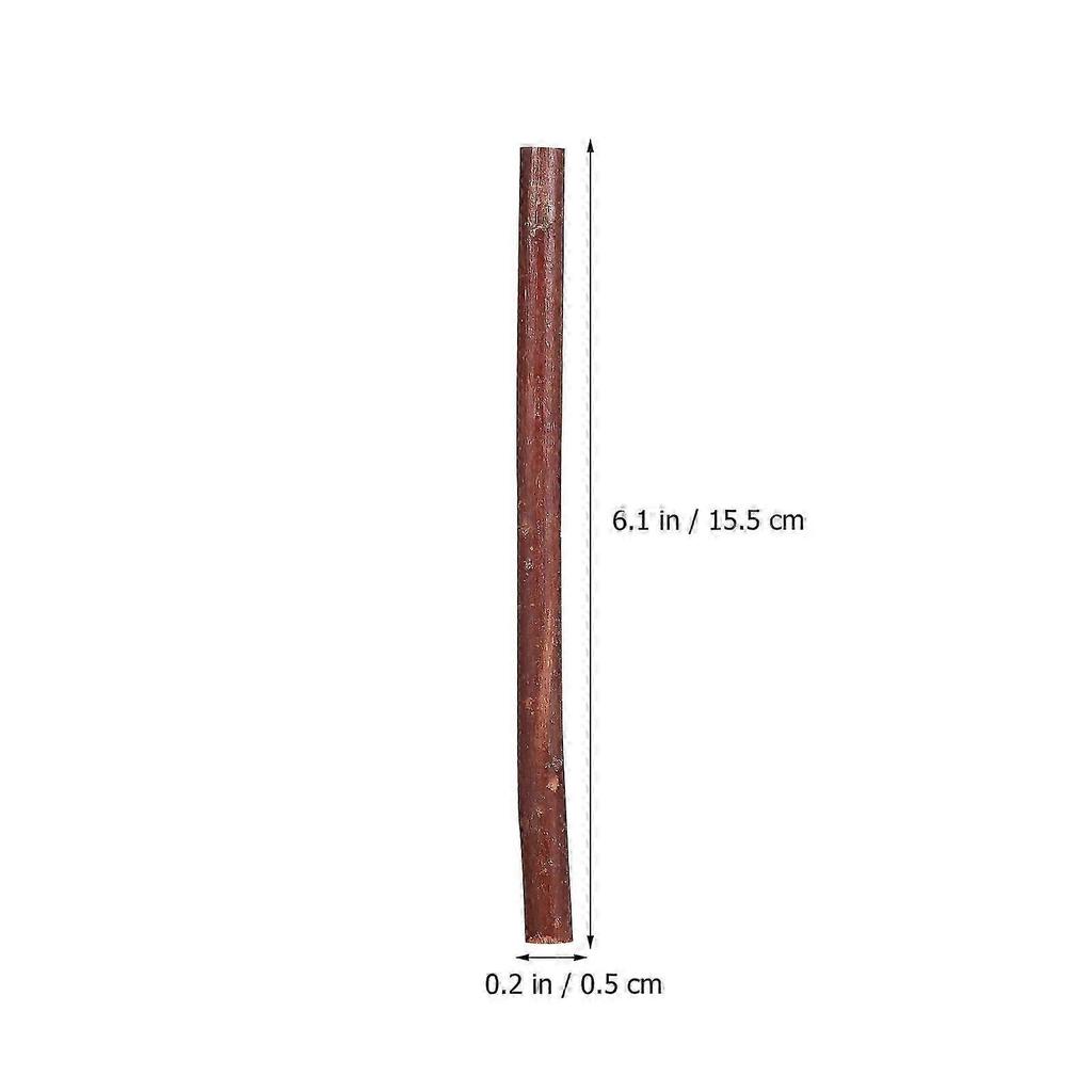Log Sticks Craft Twigs Sticks Wood Branch Sticks For Event Props Diy Projects 15.50X0.50X0.50cm 50Pcs