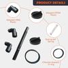 Pool Chlorinator Feeder Replacement Parts For Automatic Chlorinators Brominators PVC Hose O Gasket Kit