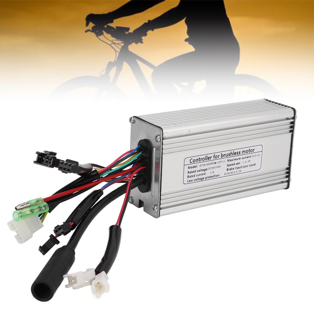36V 48V 22A Electric Bike Sine Wave Controller Electric Bicycle Conversion Kit for 500W Brushless Motor