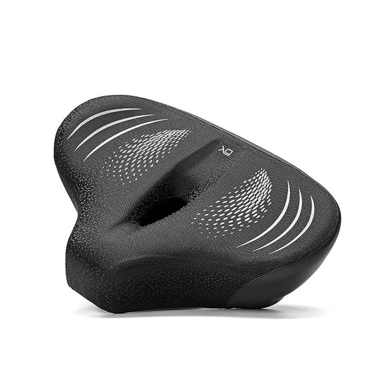 SHENGXIN Short Nose Silicone Bicycle Saddle Enlarged Thickened with Rubber Balls