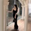 Women's Summer Slimming Sleeveless Bodycon Fishtail Midi Dress