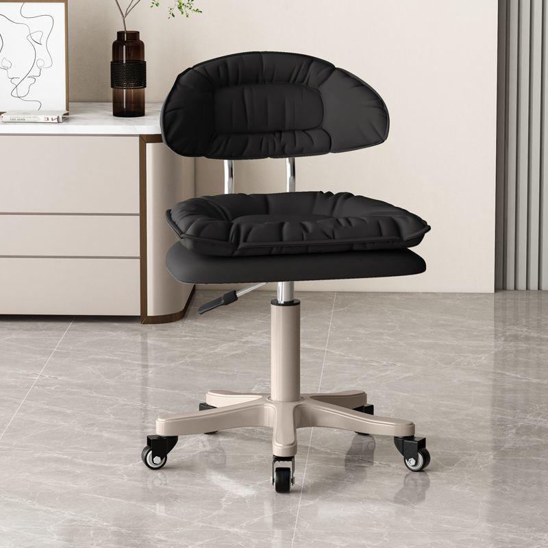 Reliable Beauty Stool Swivel Recliner with Casters for Home and Makeup