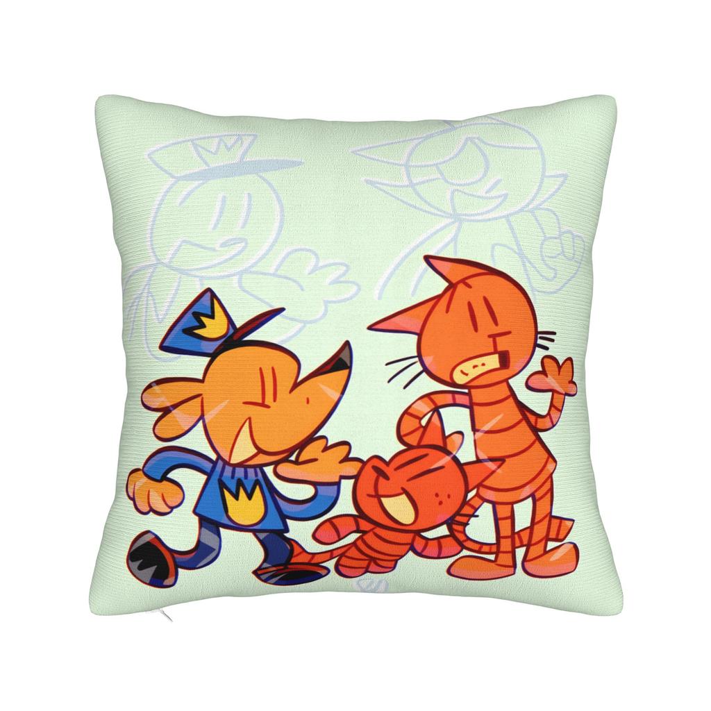 D-Dog Man DogmanS Movie Comic Pillow Cover Morden Pillow Case For Sofa Home Decoration Print Pillowcases Gift