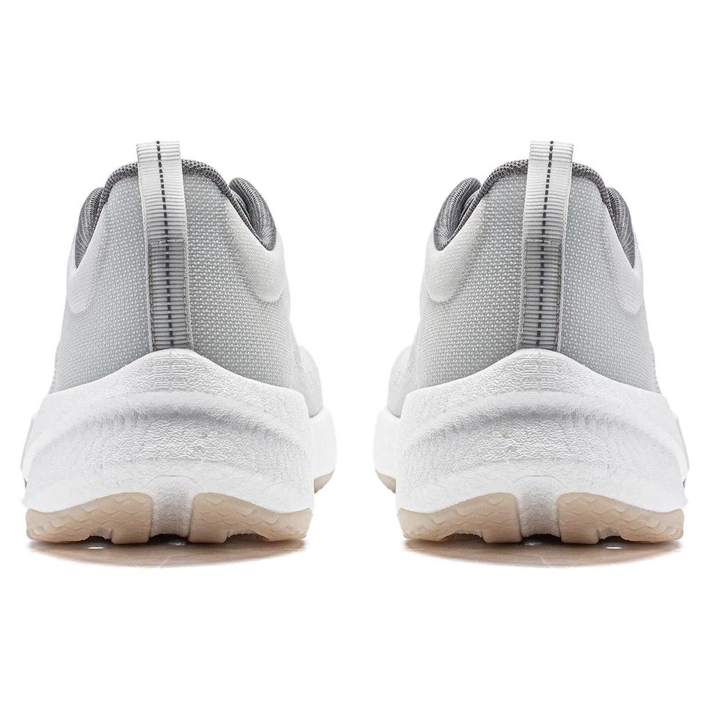 Li Ning Super Light 21 Cushioning Slip Resistant Abrasion Resistant Low top Casual Running Shoes Men's Gray ARBU001-4