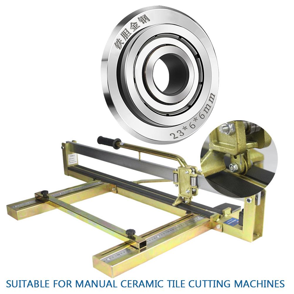 22mm Glass Ceramic Tile Cutter Wheel Alloy Cut-Off Wheel Blade Replacement for Manual Tile Cutter Cutting Disc 6000/10000/30000M