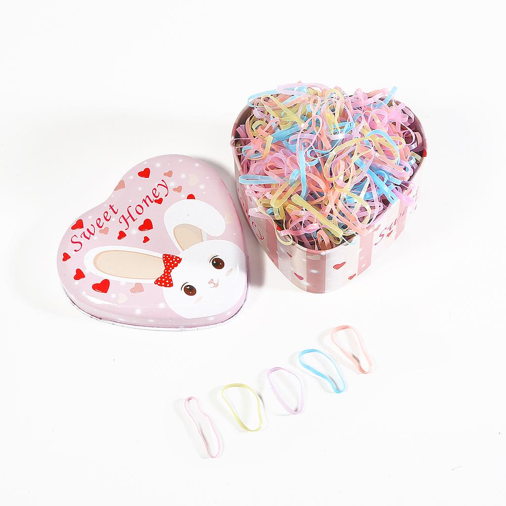 Child Baby Braider for Hair TPU Disposable Elastics Hair Bands Girls Ponytail Holder Rubber Bands Hair Styling Tool