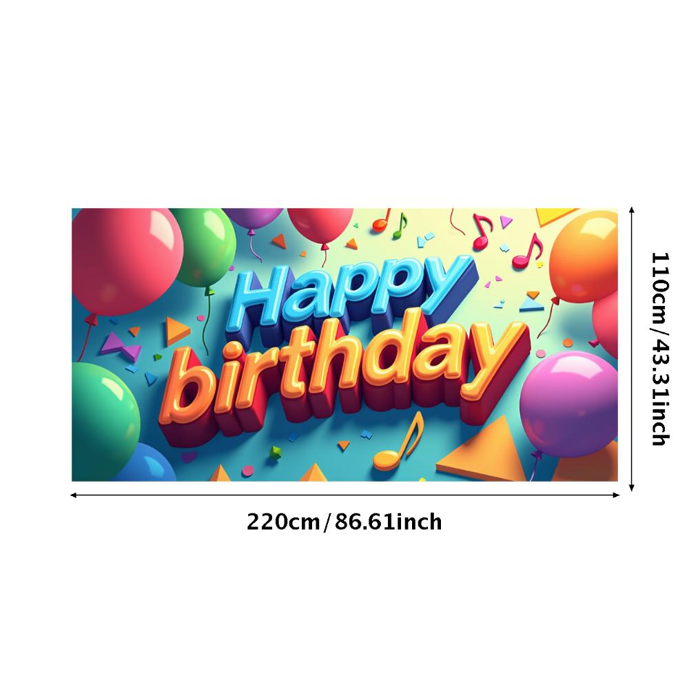 Celebration Party Decorations Birthday Banner Birthday Decorations For Indoor Photo Booth Birthday Party