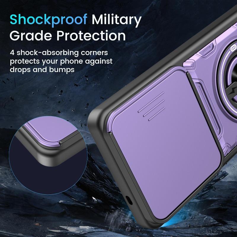Suitable for Samsung Galaxy S26 Ultra S26 + Plus Lens Protector Anti Drop Rigid Hybrid Phone Case TPU+PC