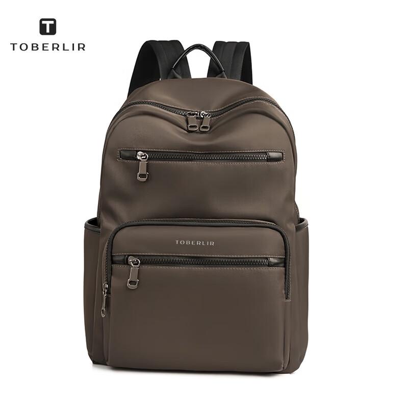 TOBERLIR Men s Large Capacity Business Travel Laptop Backpack 300*170*420mm