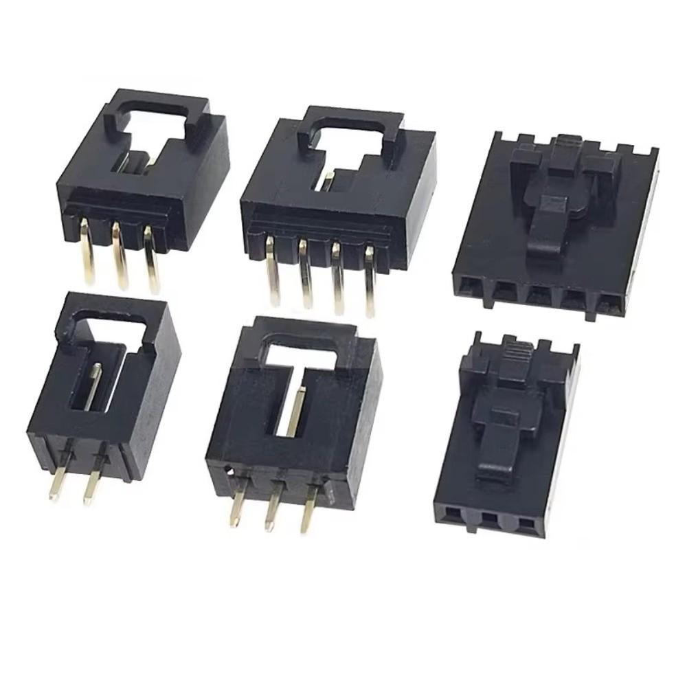 5Sets Straight Pin Pin Header Housing With Buckle Crimp Terminal New Dupont Connector Kit PCB