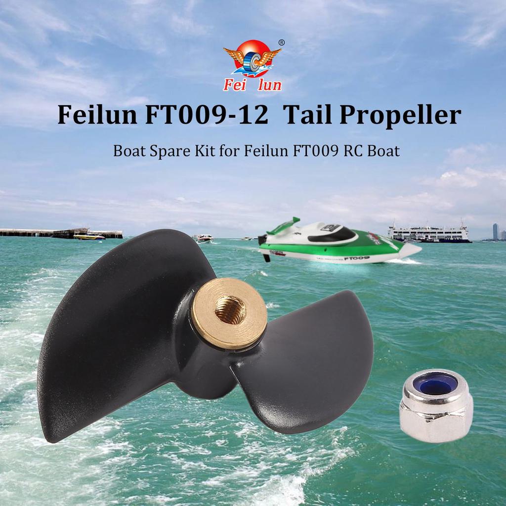 Feilun FT009-12 Tail Propeller Spare Part Kit Fittings for 2.4G FT009 RC Boat
