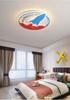 Rocket Remote Control LED Ceiling Lamp for Children's Bedroom