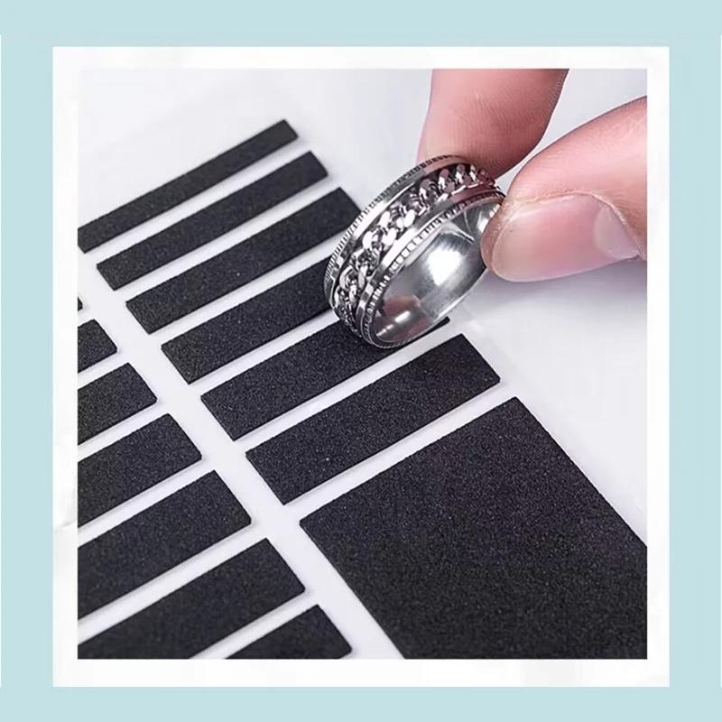 Universal Ring Size Reducer Stickers Invisible Adjuster Pads for Loose Rings Self-Adhesive Fit Tool Jewelry Guard