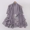 Pearl Chiffon Scarf With Ceramic Diamond Long Shawl For Women