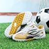 Children's Football Shoes, Rotating Buckle, Male and Female Primary School Students, Broken Nails, Rubber Soles, Professional Training Spikes