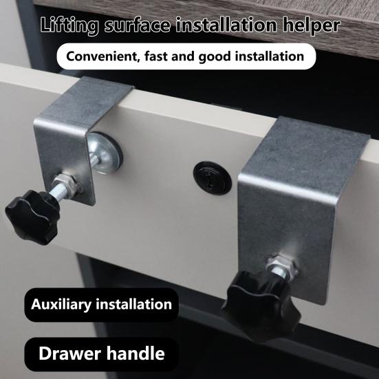 Morsetti Per Installazione Frontale Cassetto 2 Pezzi, Morsetti Per L