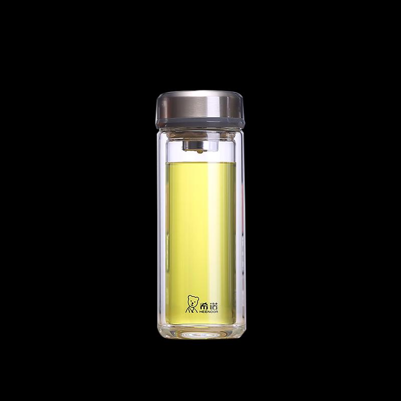 Xinuo Double-Layer Glass Tea Infuser Mug XN-7032