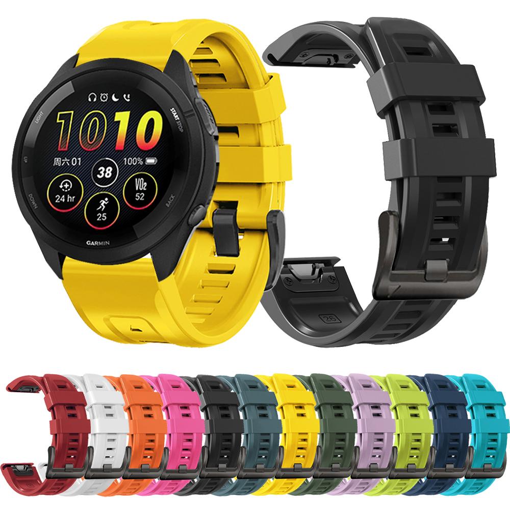 Cinturino Orologio QuickFit 22mm 26mm Per Garmin Forerunner 965 945 935 Cinturino S62 S70 Instinct 2 2x Cinturino Braccialetti da Polso in Silicone Accessorio